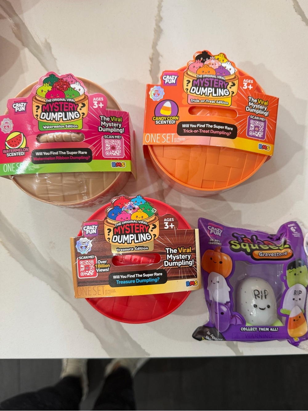 Crazy Fun Mystery Dumpling bundle 3 Editions